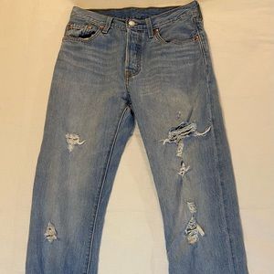 Levi’s 501 High Wasted Jeans